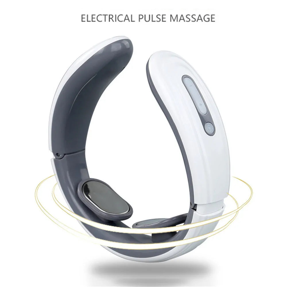Electric Neck Massager – Magnetic Pulse Therapy