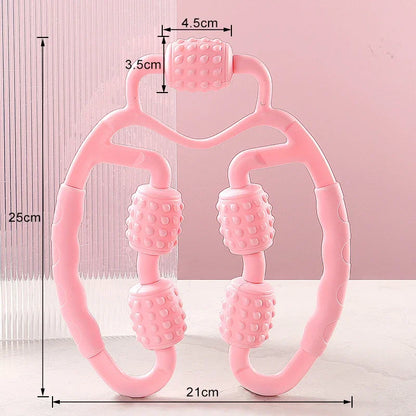 U-Shape 360° Massage Roller – Full Body Relief