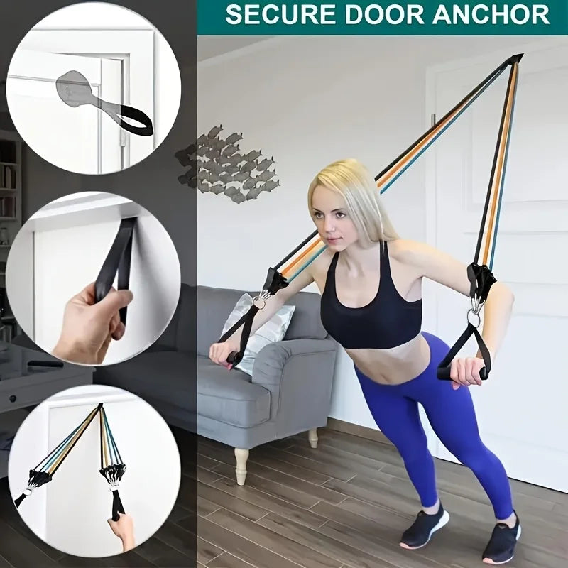 11-Piece Resistance Band Workout Set