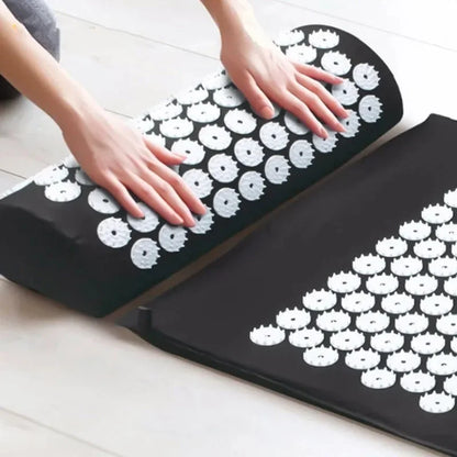 Acupressure Yoga Mat & Massage Cushion Set