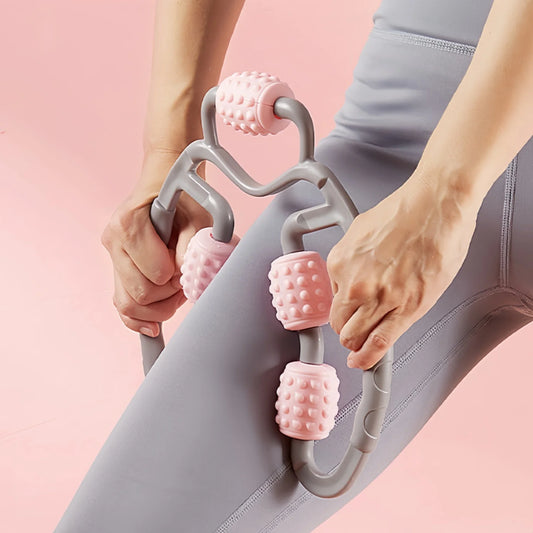 U-Shape 360° Massage Roller – Full Body Relief