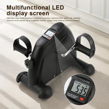 Mini LCD Indoor Cycle Pedal Exerciser