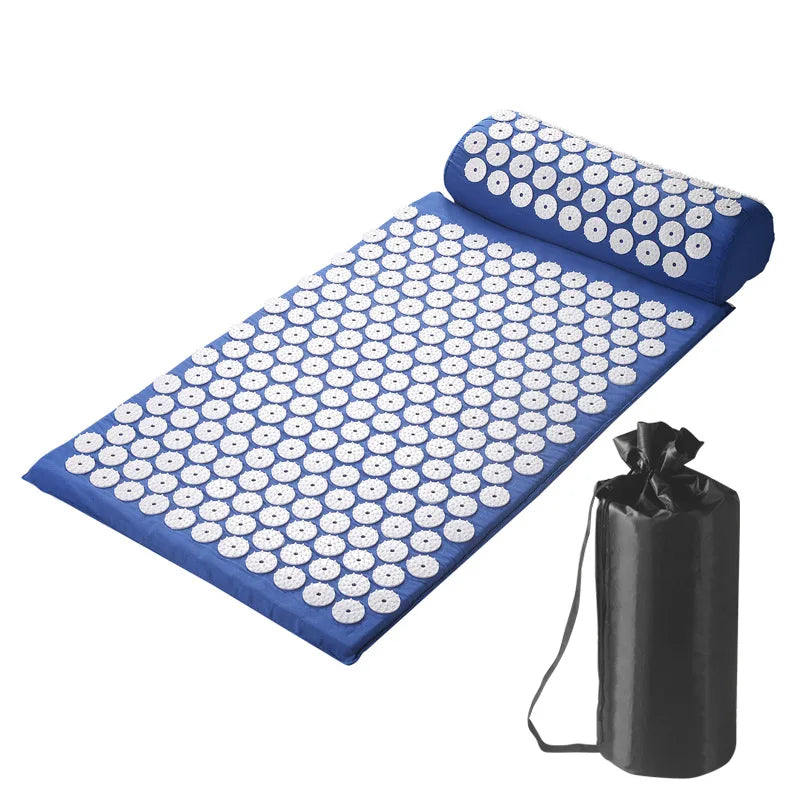 Acupressure Yoga Mat & Massage Cushion Set
