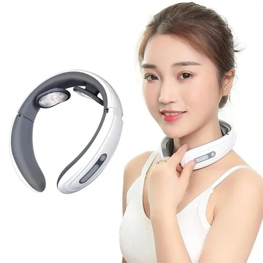 Electric Neck Massager – Magnetic Pulse Therapy