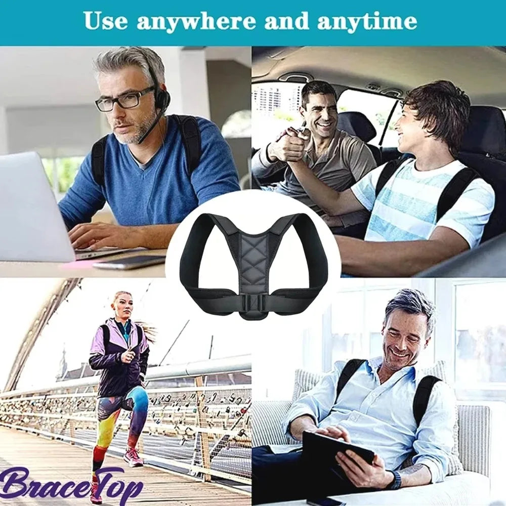 Adjustable Back Posture Corrector Belt