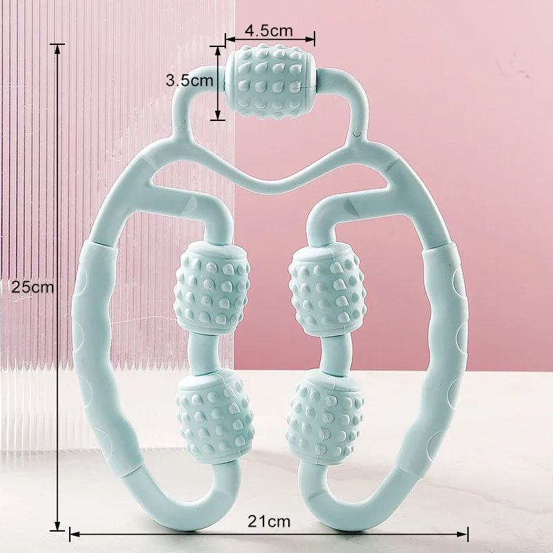 U-Shape 360° Massage Roller – Full Body Relief