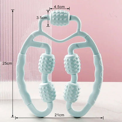 U-Shape 360° Massage Roller – Full Body Relief