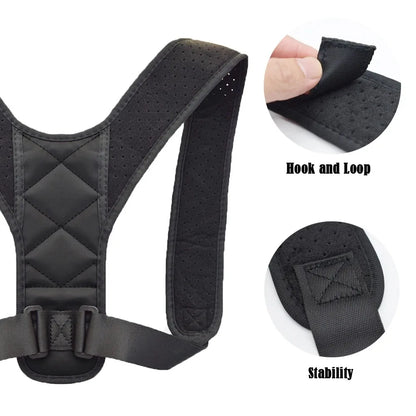 Adjustable Back Posture Corrector Belt