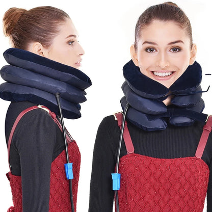 Neck Stretcher Air Traction Pillow
