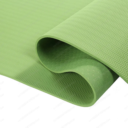 Non-Slip Yoga Mat with Alignment Lines