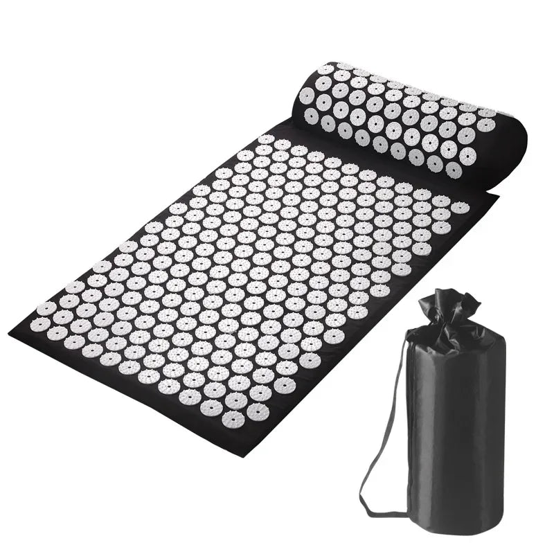 Acupressure Yoga Mat & Massage Cushion Set