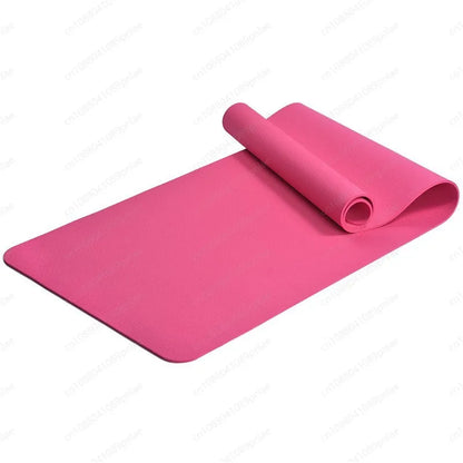 Non-Slip Yoga Mat with Alignment Lines