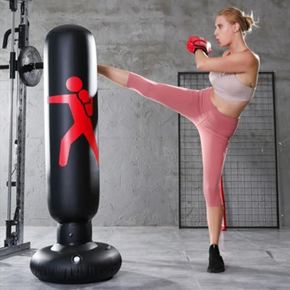 Inflatable Punching Bag Trainer