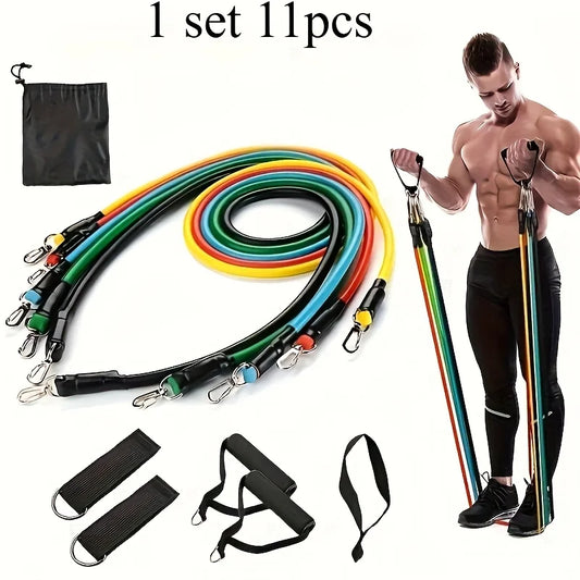 11-Piece Resistance Band Workout Set