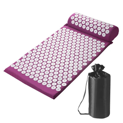 Acupressure Yoga Mat & Massage Cushion Set