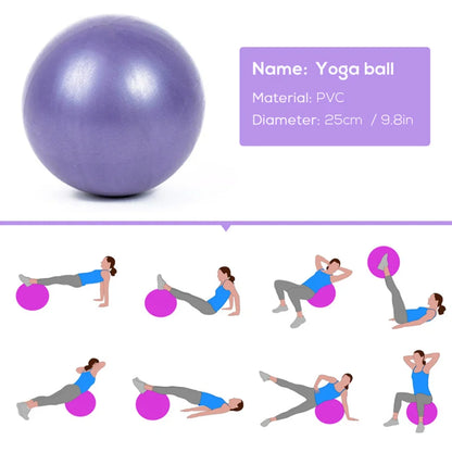 5-Piece Yoga Ball & Block Set