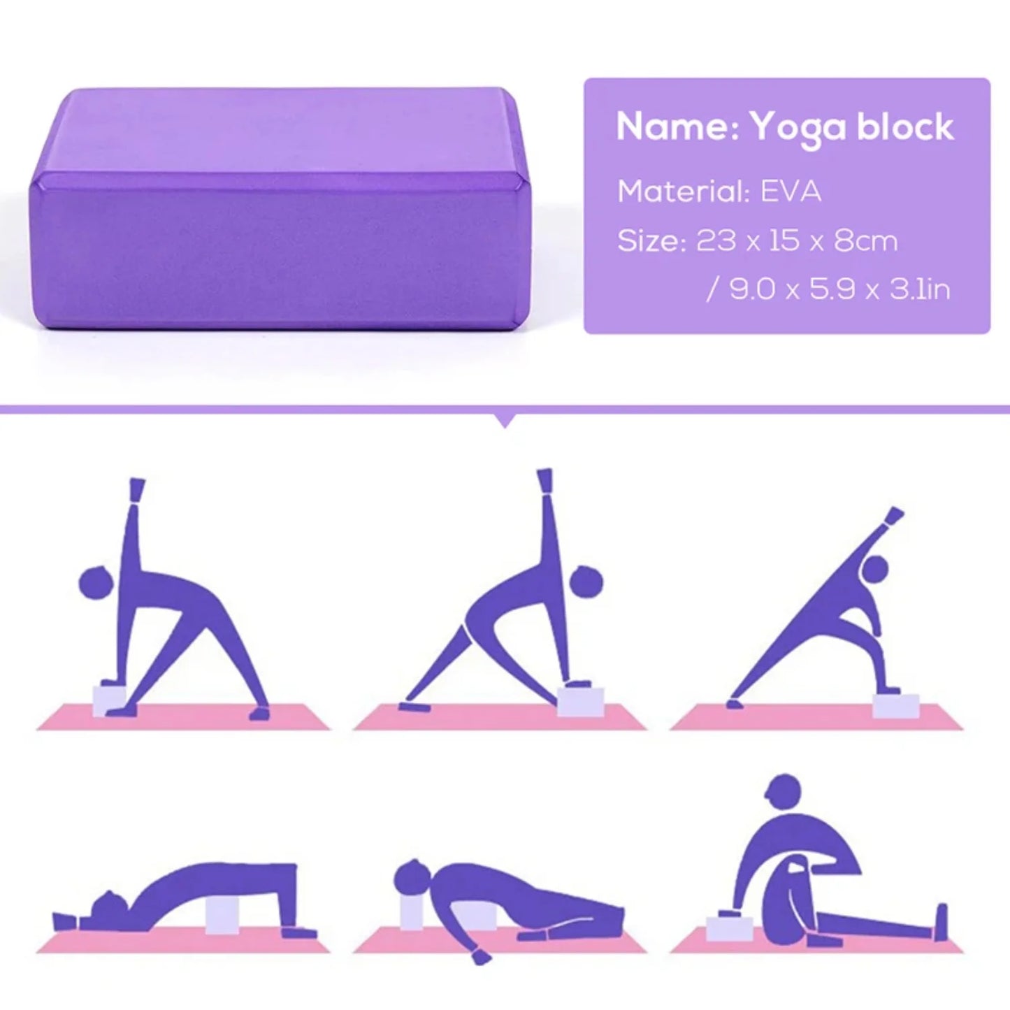5-Piece Yoga Ball & Block Set